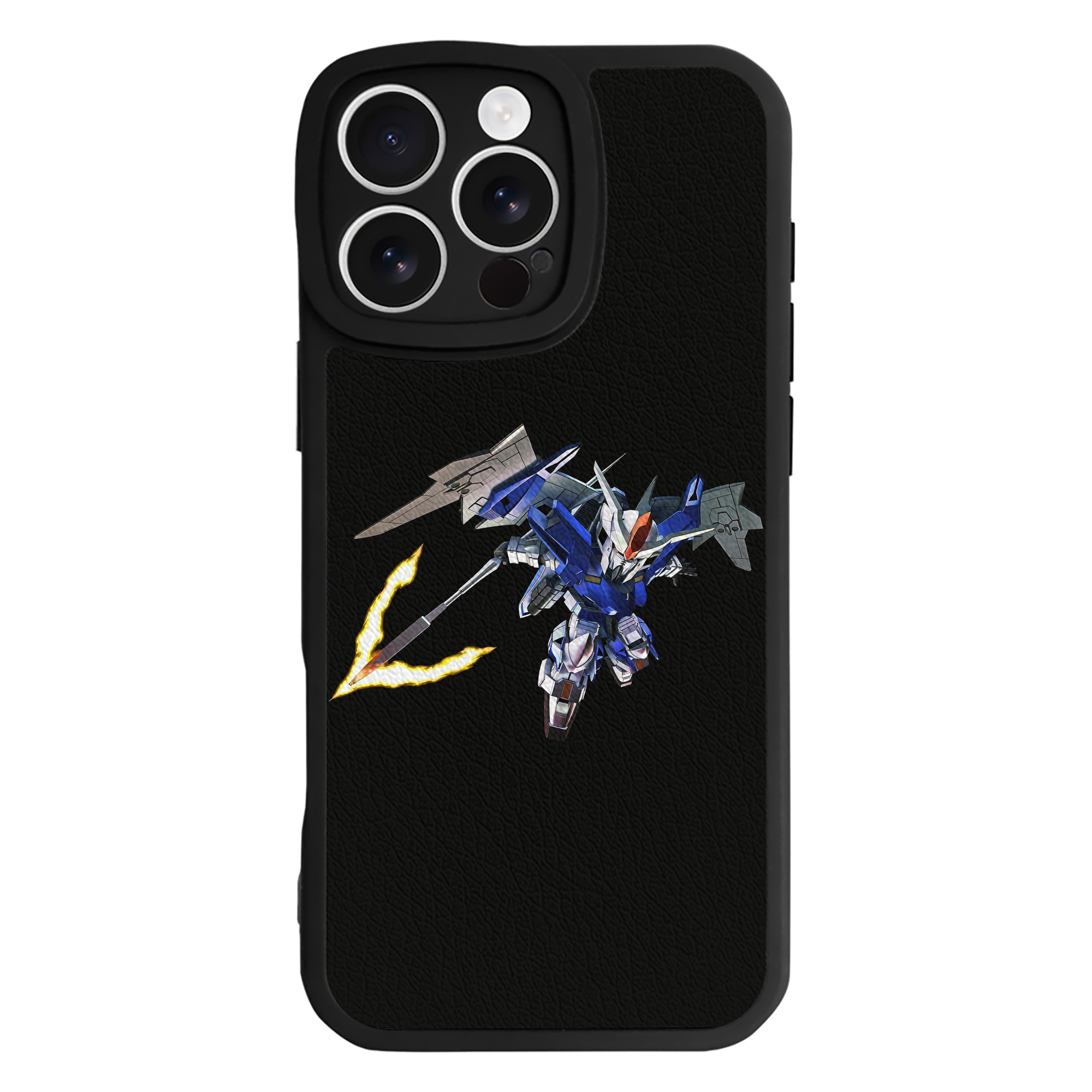 （画像用） 機動戦士ガンダム Mobile Suit Gundam 【iPhone 16シリーズ対応】シリコンスマホケース（レザー調） 材質：シリコン